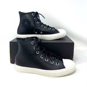 Converse 170100C Mens Sneaker OrthoLite Chuck Taylor AS High Top Leather Black